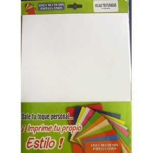 HOJAS BLANCO GLACIAR 176G P/10 T/C