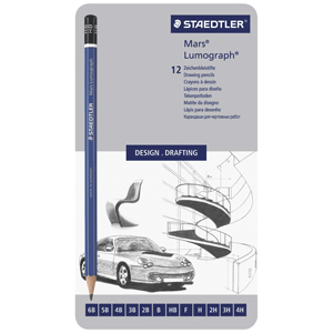 LAPIZ DISEÑO LUMOGRAPH C/12