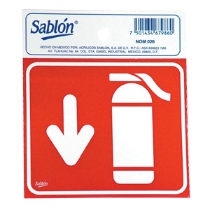 CALCOMANIA EXTINTOR B/3 CALCOMANIA EXTINTOR B/3