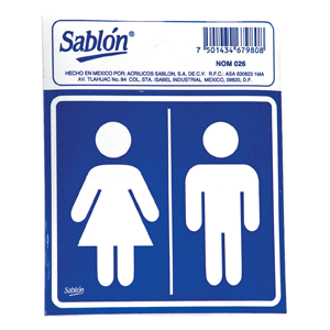 CALCOMANIA BANOS B/3 CALCOMANIA BANOS B/3