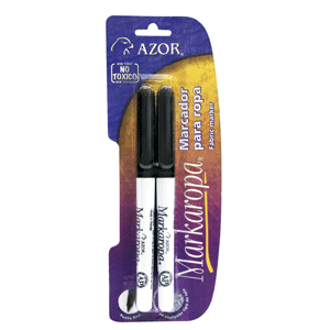 MARCADOR PERM. P/ROPA /2