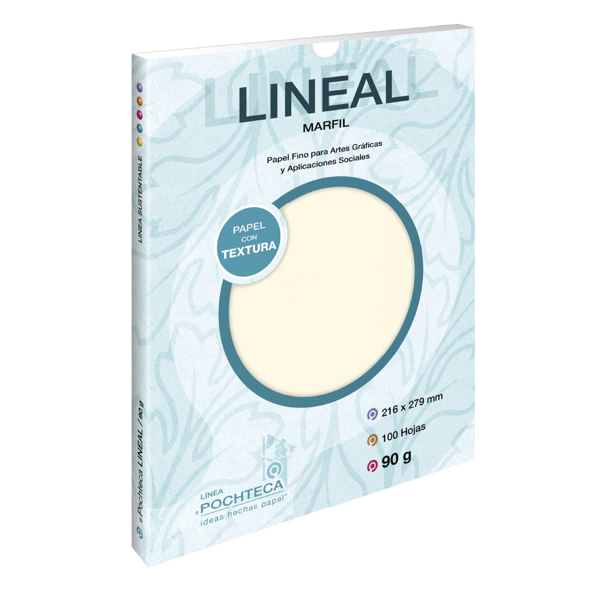 GOFRADO LINEAL MARFIL 90G CARTA 100 HJS