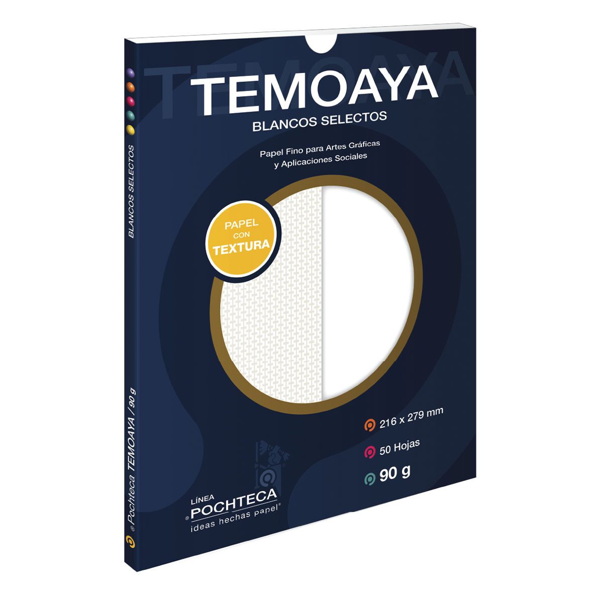 PAPEL TEMOAYA BLANCO 90G CARTA 50 HJS
