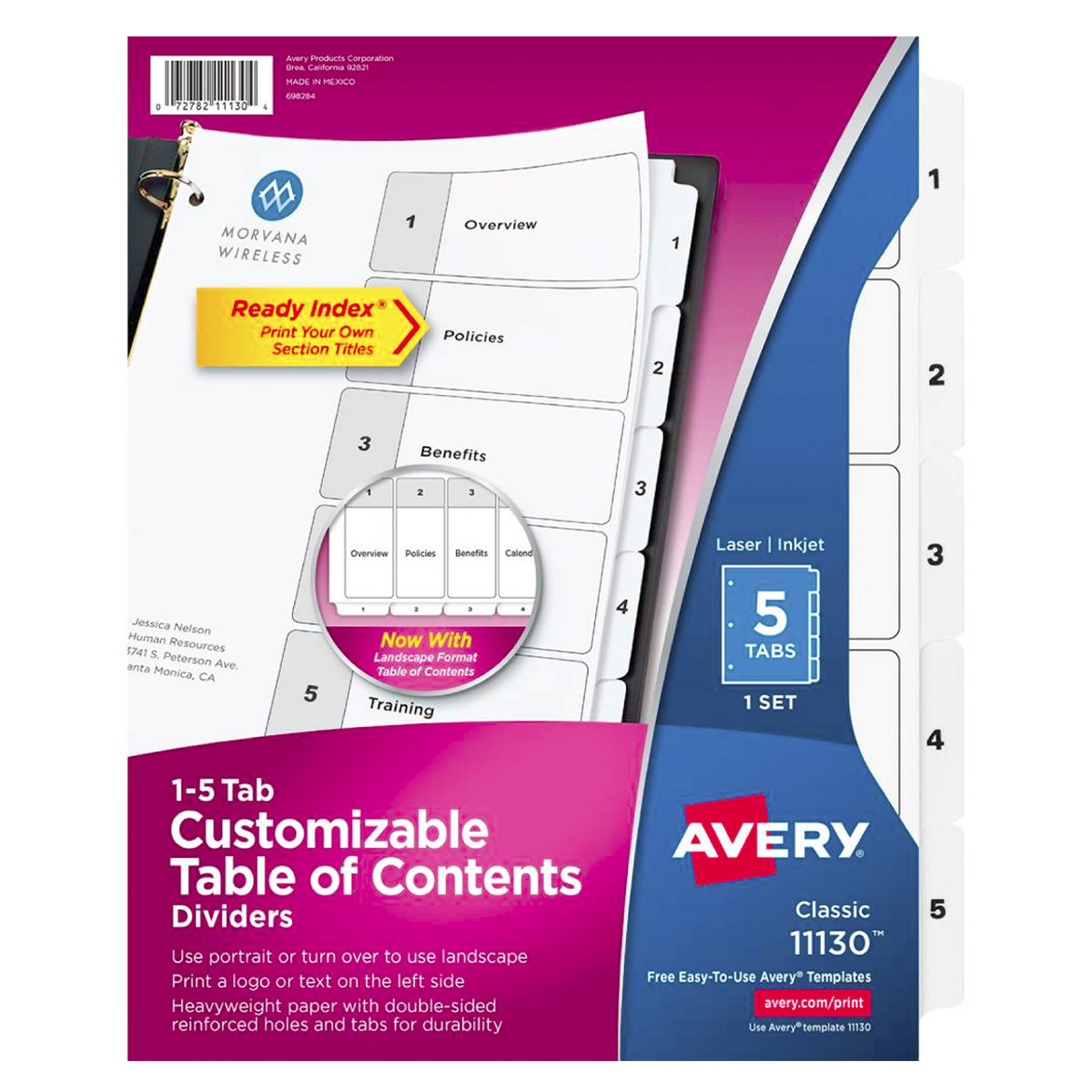 DIVISION 1-5 NUMERICA CARTA