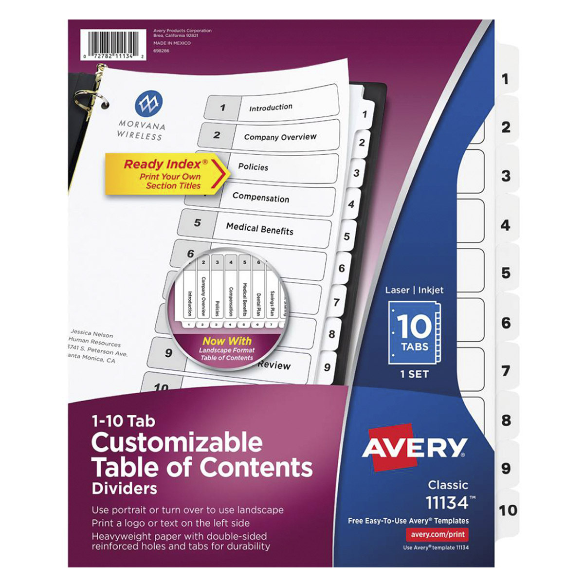 DIVISIONES 10DIV B N L/INKJET