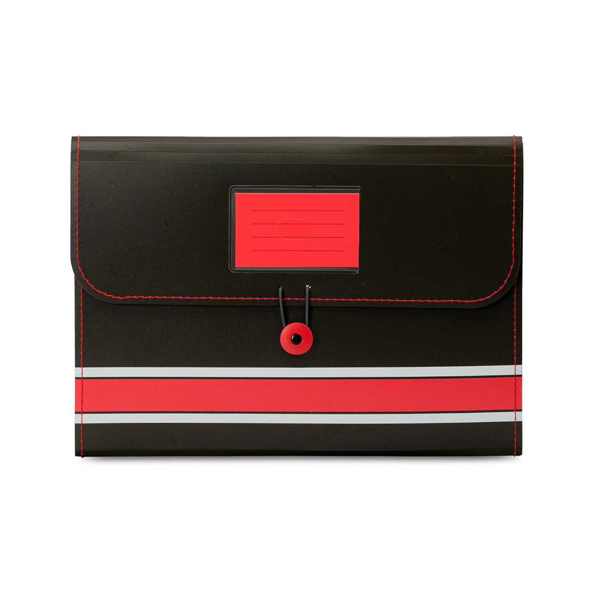 ARCHIVO EXPANDIBLE13 BOLSILLOS IOFFICE ROJO IO-F102