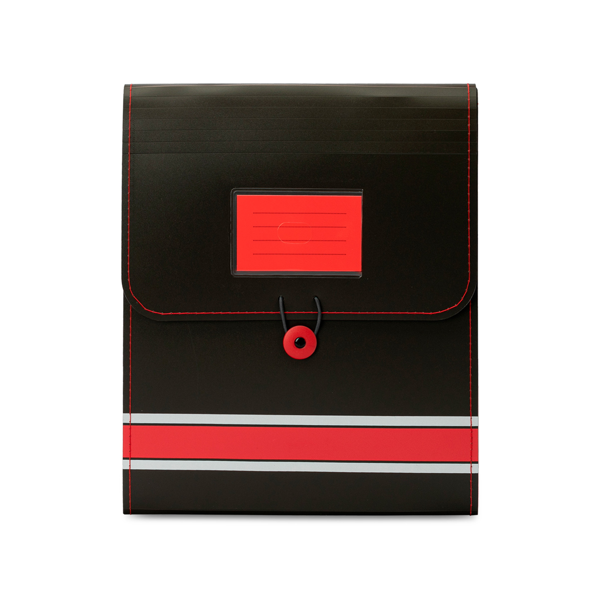 ARCHIVO VERTICAL 7 BOLSILLOSROJO IO-F103