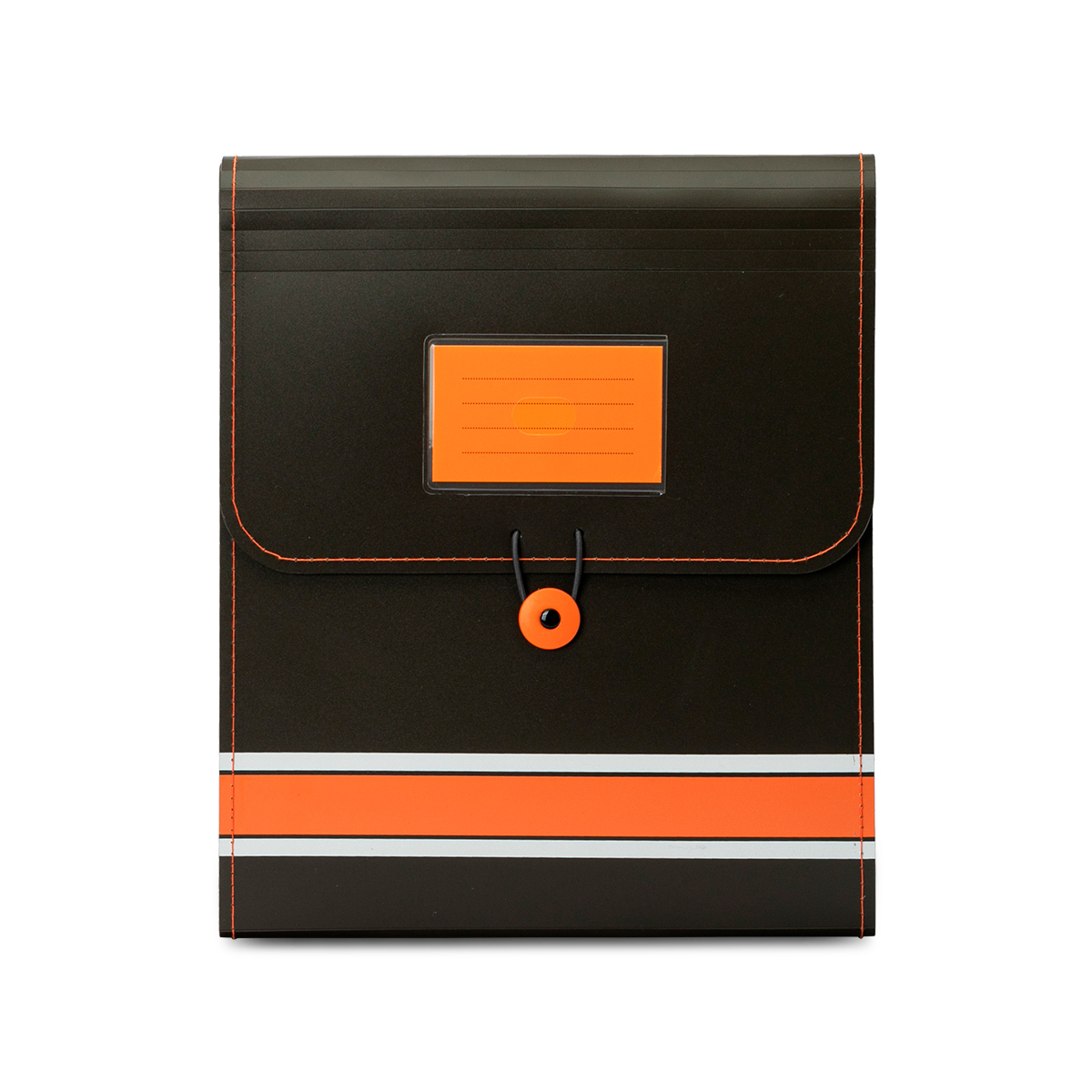 ARCHIVO VERTICAL 7 BOLSILLOSNARANJA IO-F403