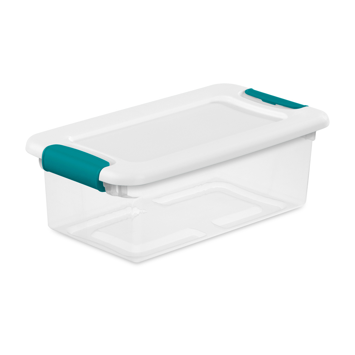CAJA PLASTICA 5.7 LITROS TAPA BLANCA STERILITE