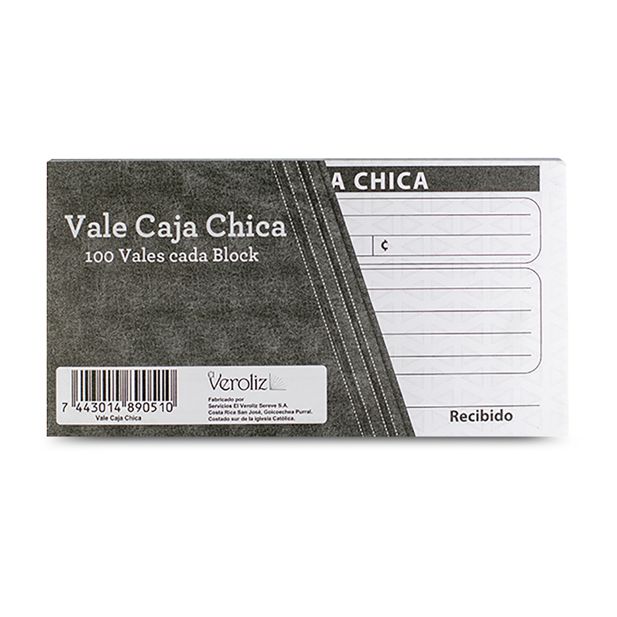 BLOCK POR 100 VALE CAJA CHICA