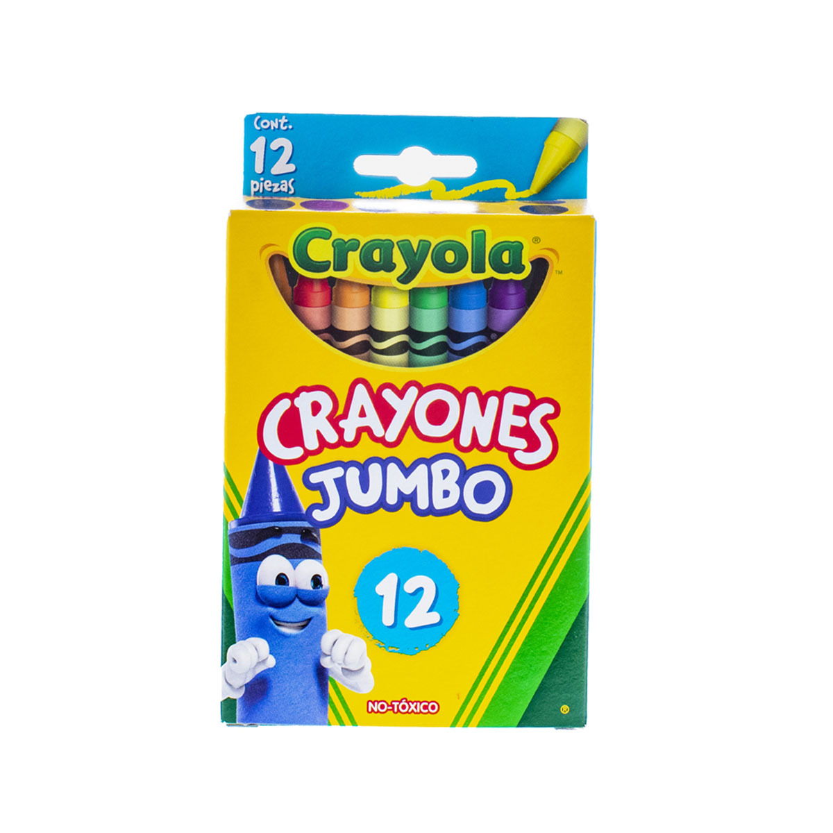 CRAYONES CRAYOLA JUMBO CAJA 12U
