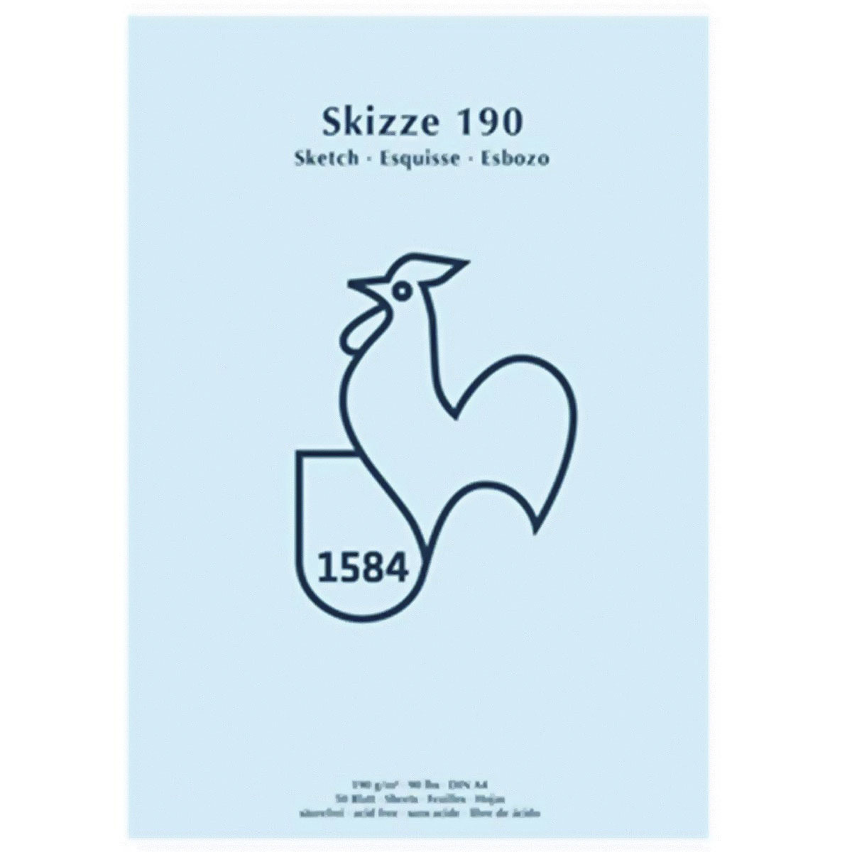 HAHMEMUHLE SKETCH A5 190 GR PZ