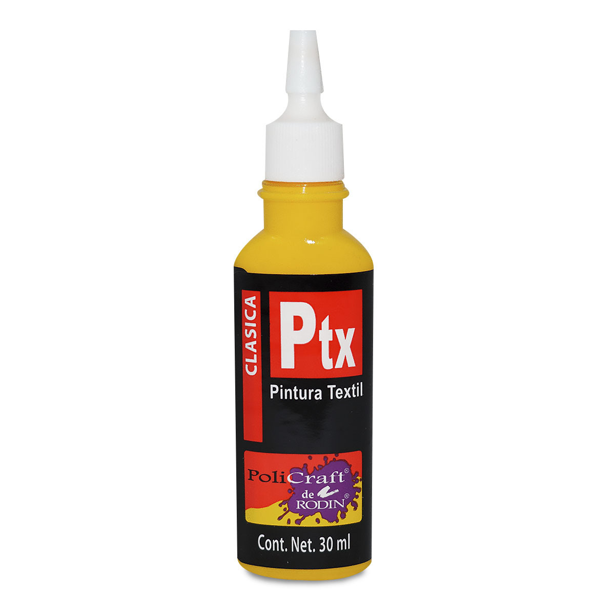 PINTURA TEXTIL PTX AMARILLO MED 602 PZ