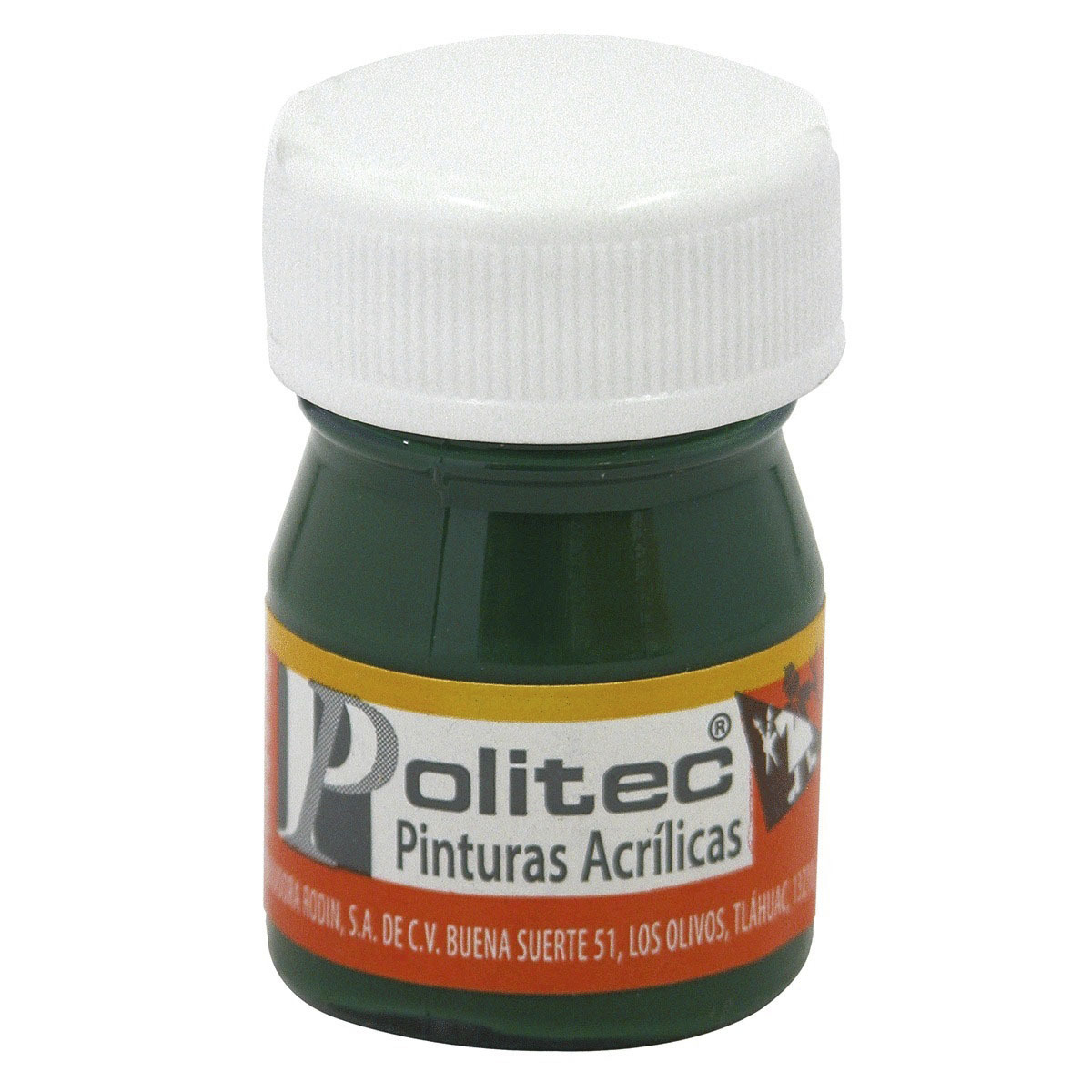 PINTURA ACRILICA VERDE OLIVO POLITEC 20ML PZ