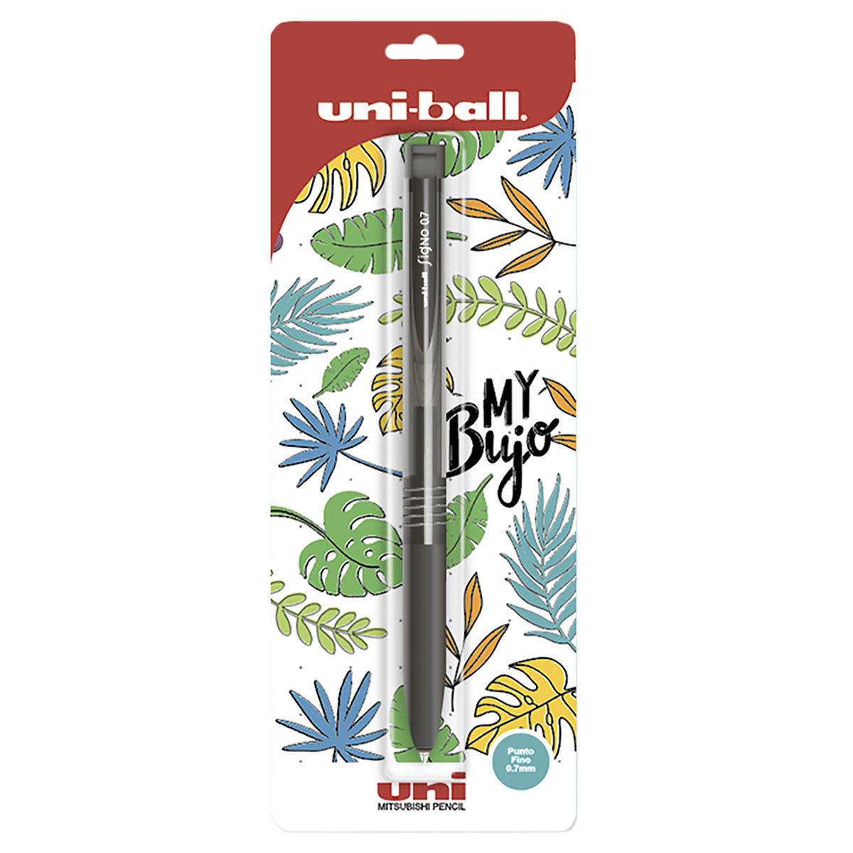 BOLIGRAFO UNIBALL SIGNO UMN155 0.7MM 1U NEGRO