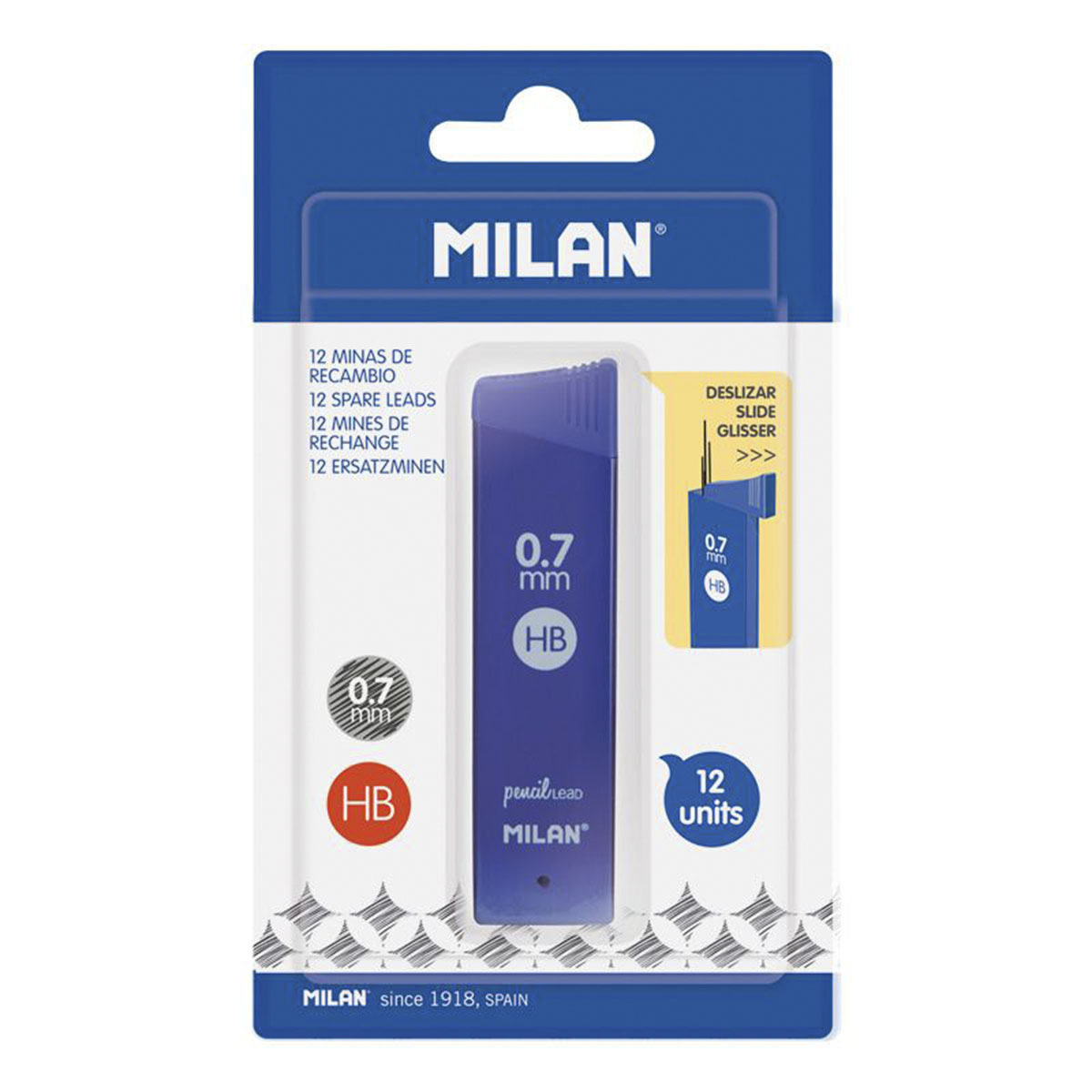 MINAS DE GRAFITO 0.7MM MILAN