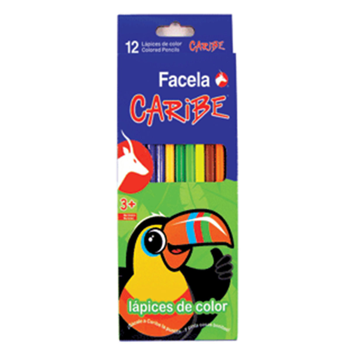 LAPIZ DE COLOR 12 LARGOS