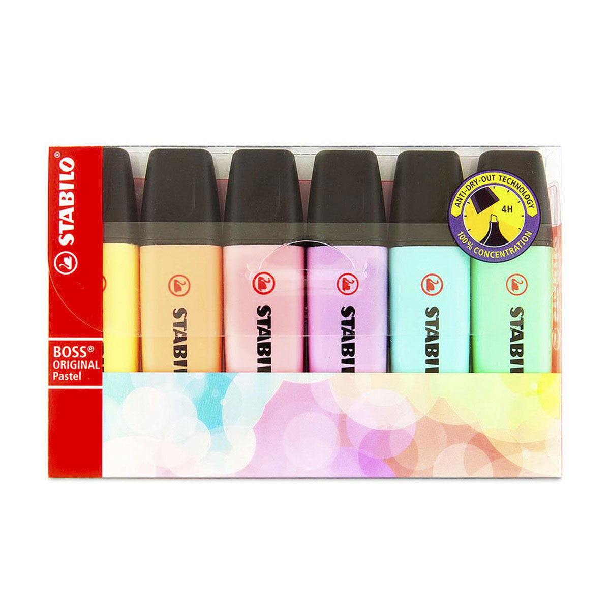 ROTULADOR STABILO BOSS PASTEL 6PK