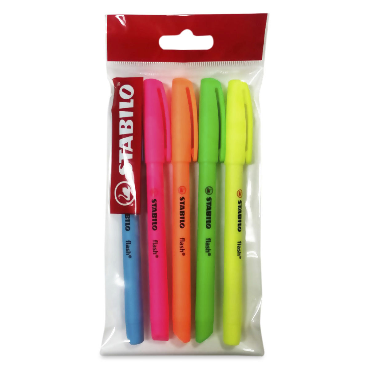 RESALTADOR STABILO FLASH 5PK