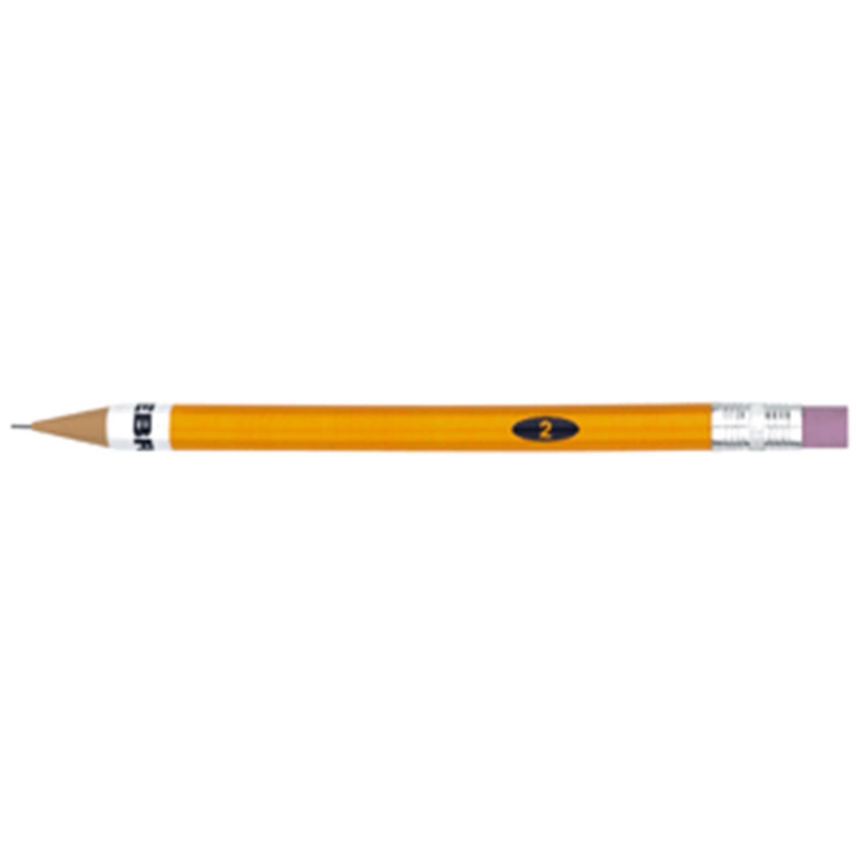 PORTAMINAS ZEBRA NO. 2 AMARILLO B/5