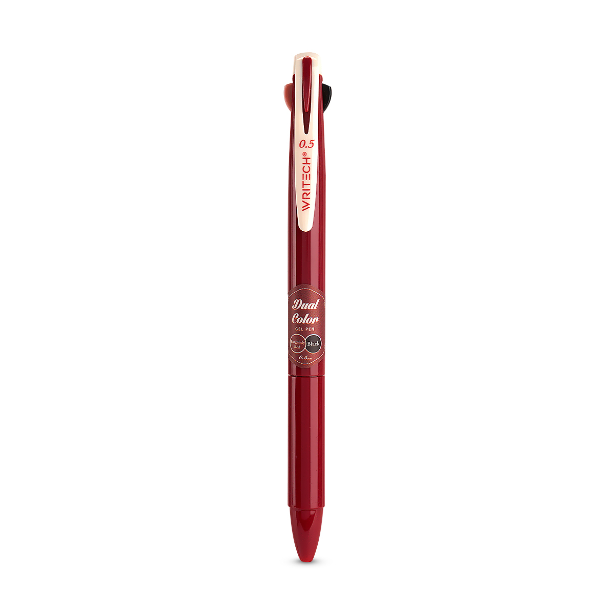BOLIGRAFO GEL DUAL ROJO+NEGRO 0.7MM WRITECH