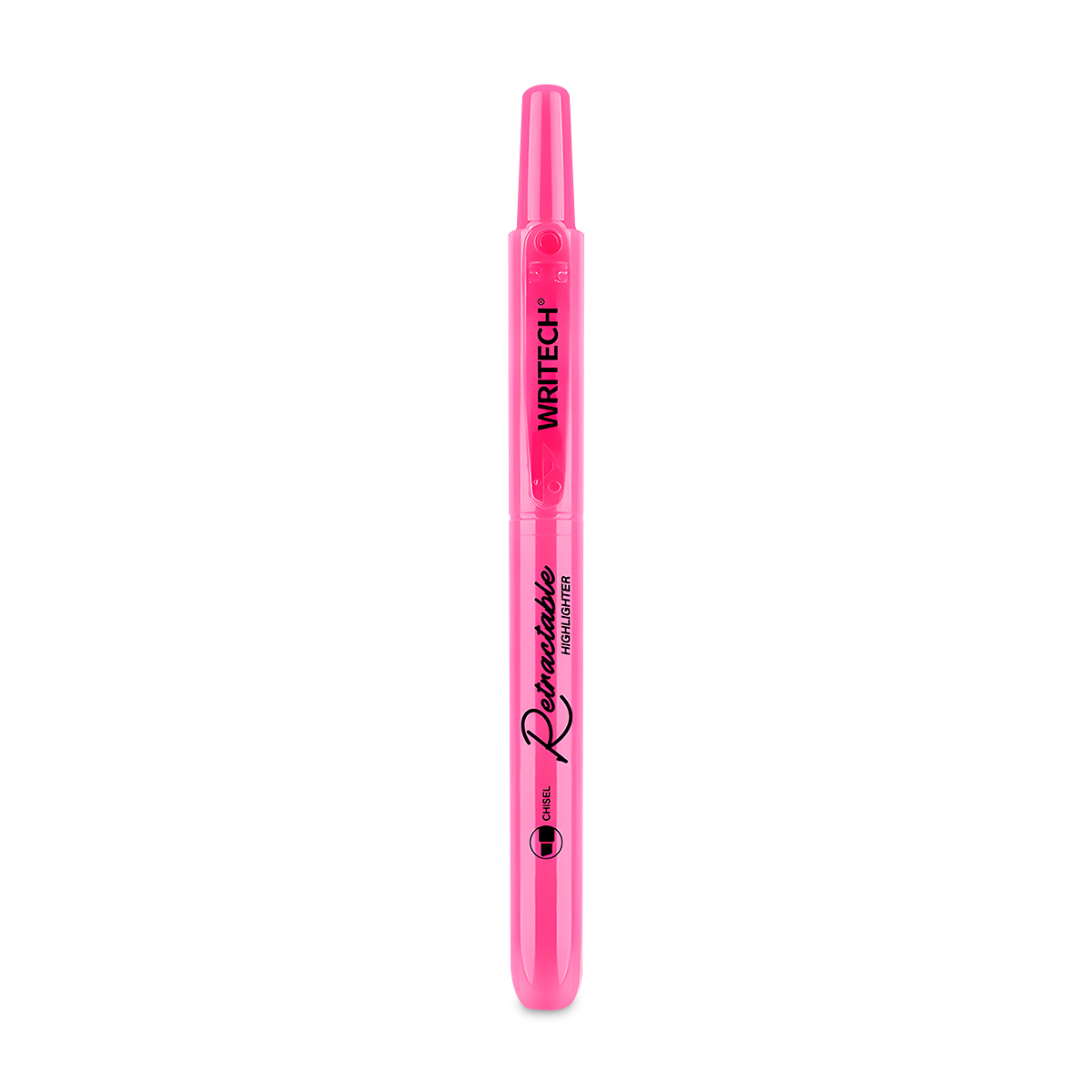 MARCATEXTO RETRACTIL ROSADO NEON WRITECH