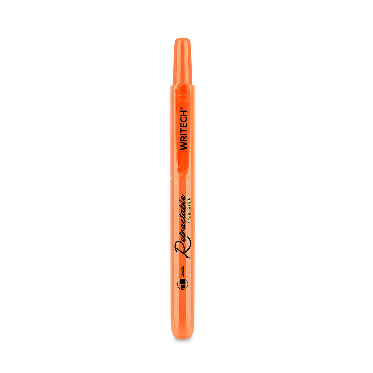 MARCATEXTO RETRACTIL NARANJA NEON WRITECH