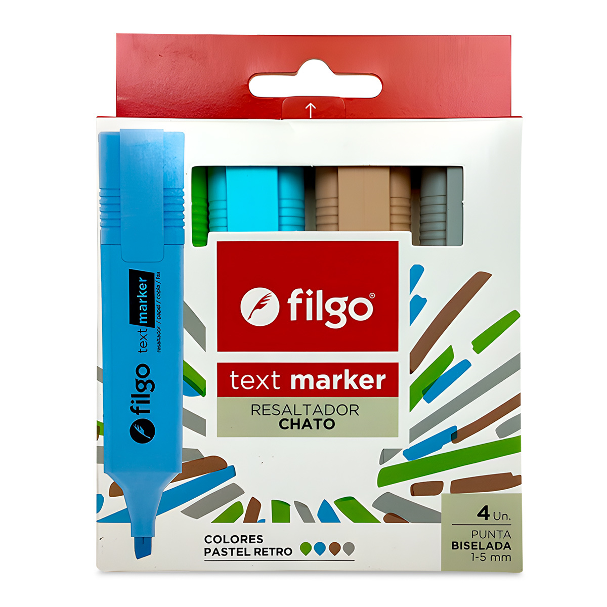 MARCATEXTO FILGO PASTEL 4U