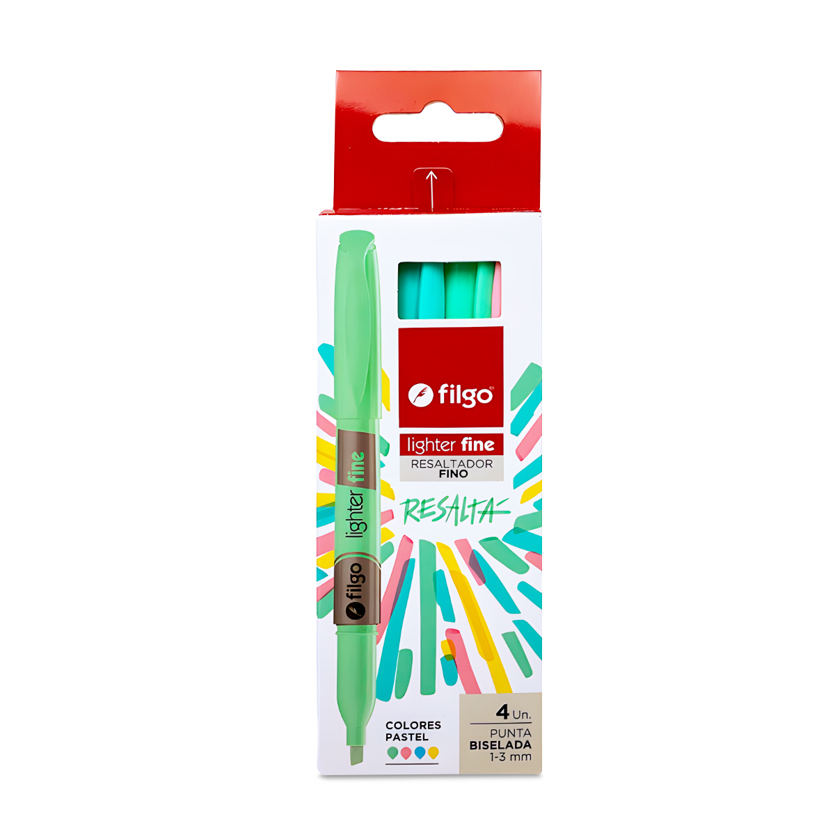MARCATEXTO FILGO PASTEL FINO 4U