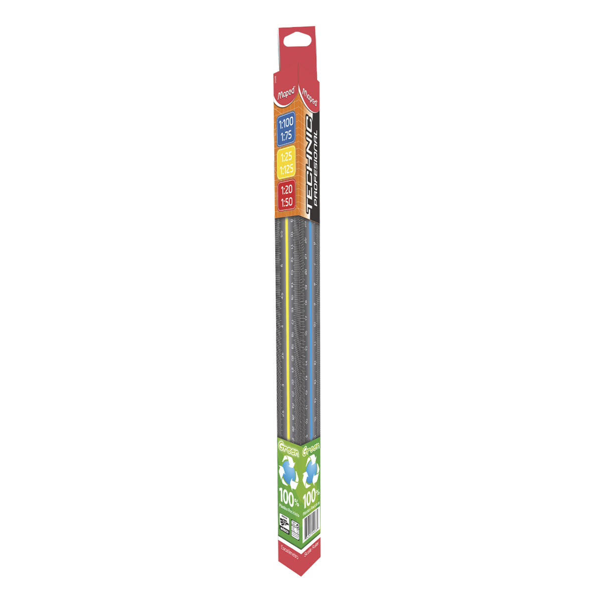 ESCALIMETRO MAPED GREENLOGIC NEGRO 1U