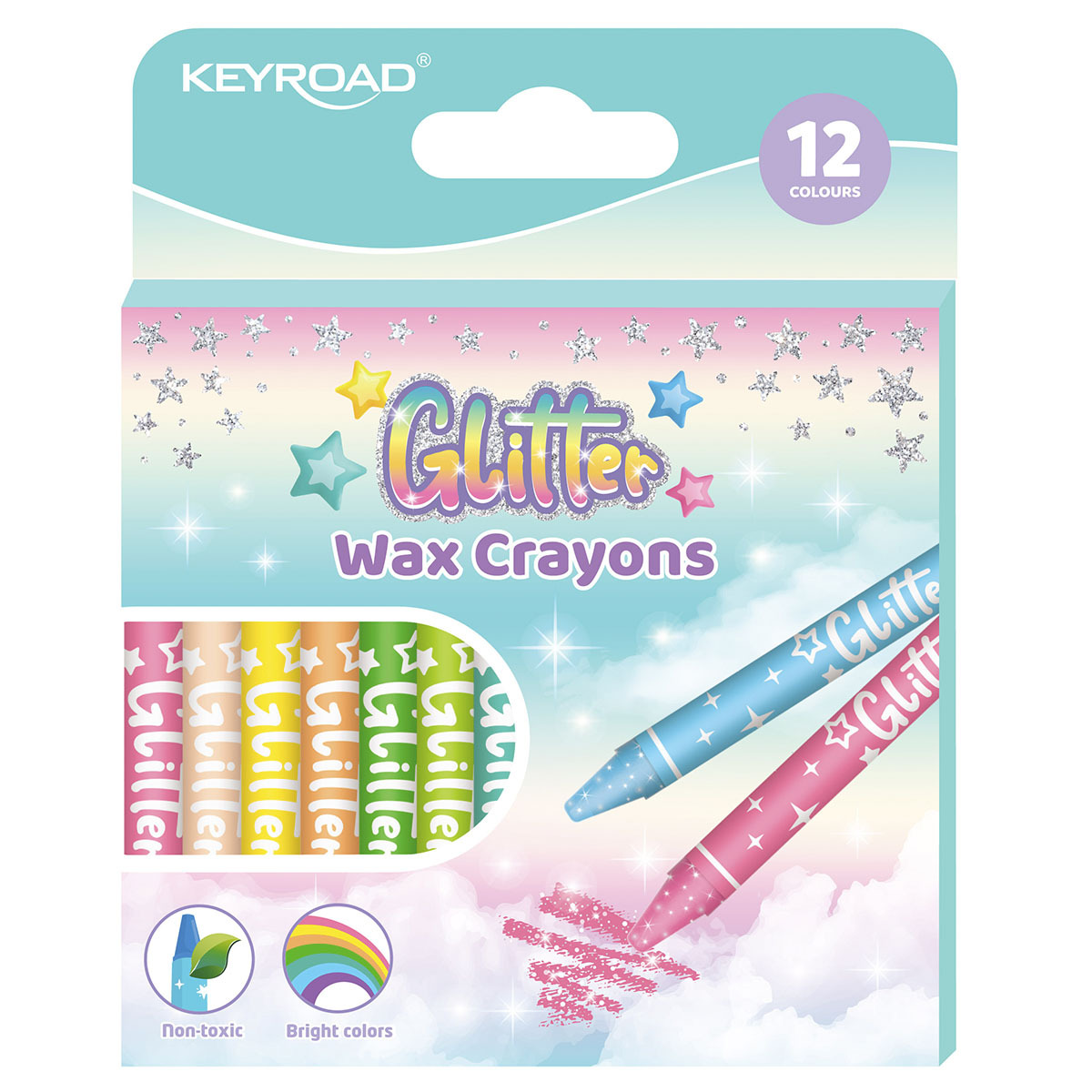 CRAYON KEYROAD ESCARCHADO 12U