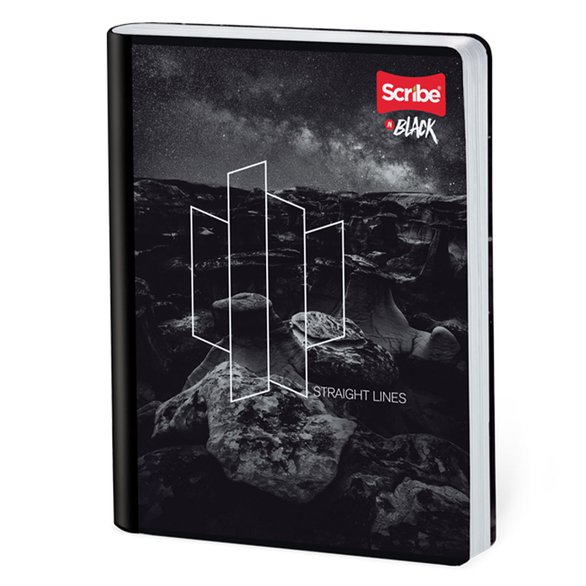 CUADERNO COSIDO RAYA SCRIBE (INBLACK, 100 HOJAS)
