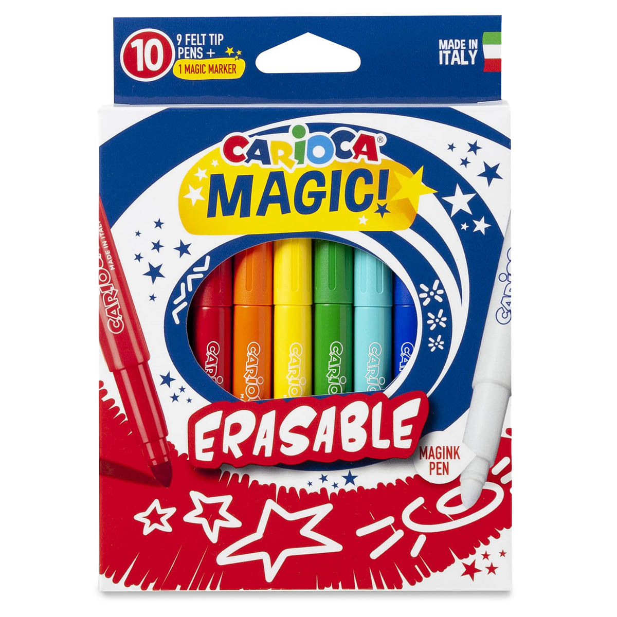 MARCADORES CARIOCA MAGICOS BORRABLES 10U