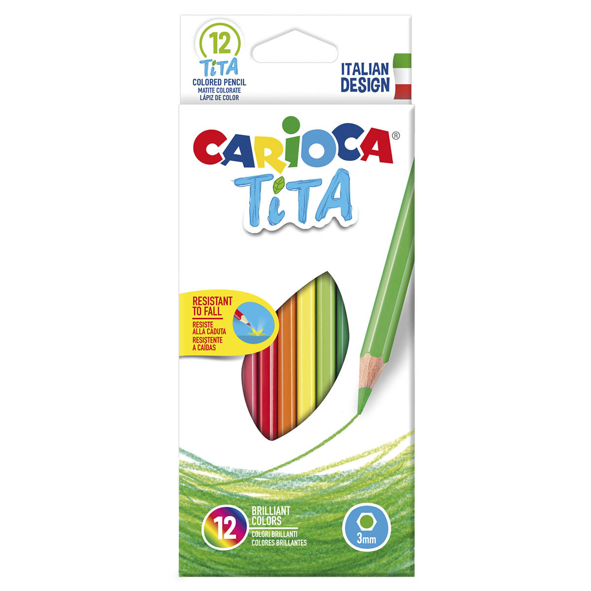 LAPICES DE COLOR CARIOCA TITA 12U