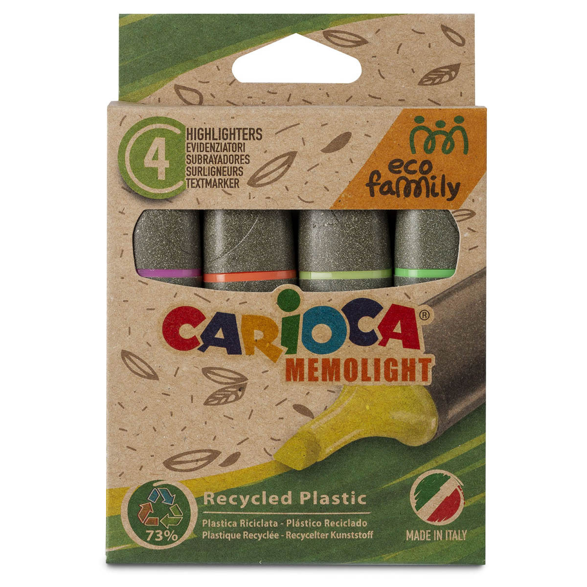 MARCATEXTO CARIOCA ECO FAMILY MEMOLIGHT 4U