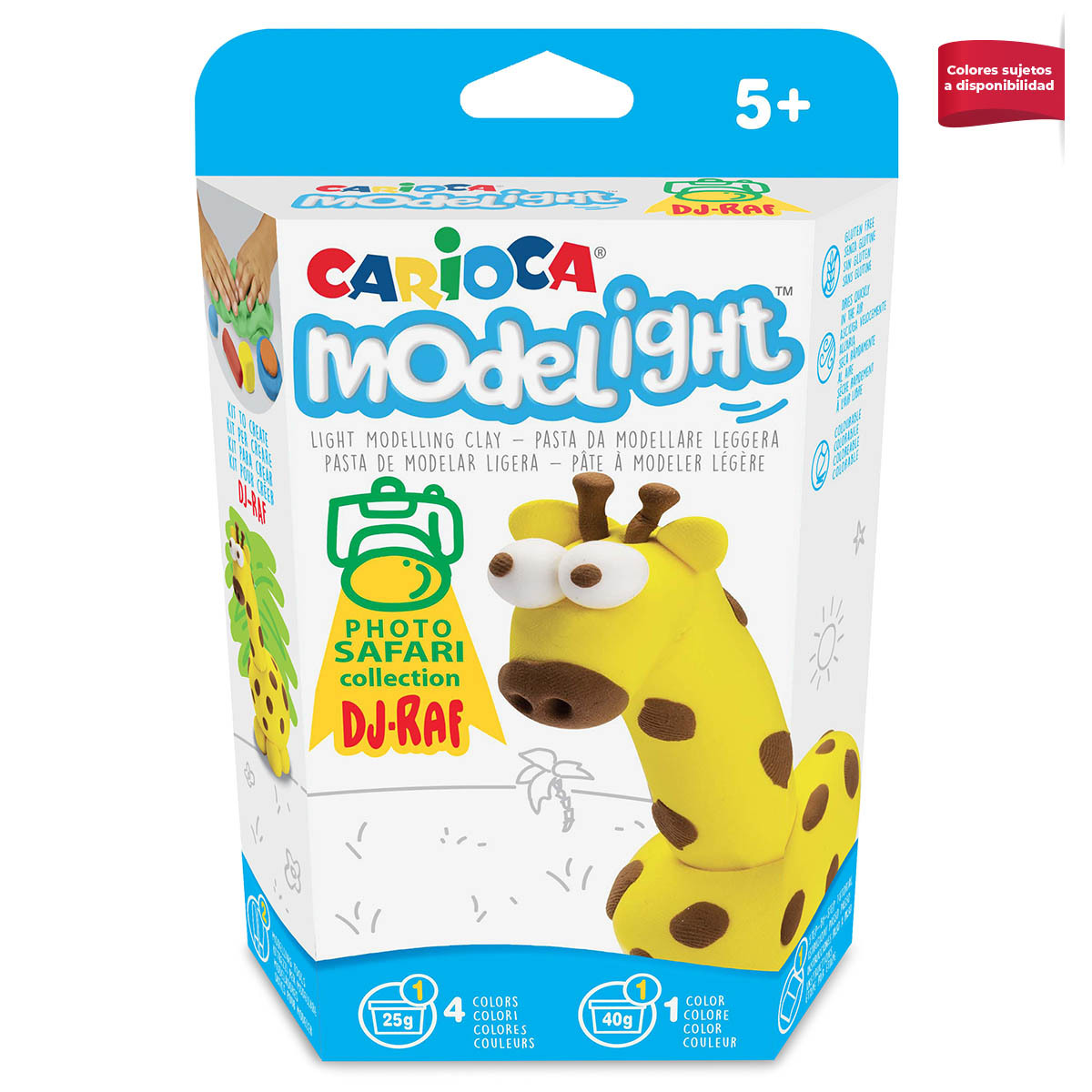 PLASTILINA CARIOCA COLECCION SAFARI