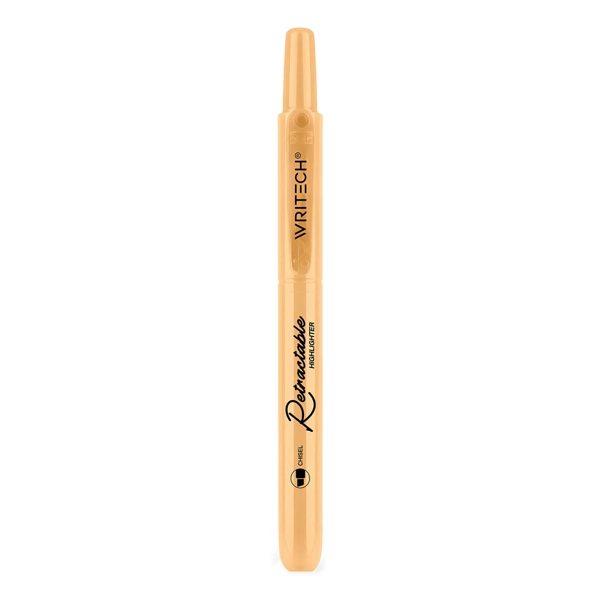 MARCATEXTO WRITECH CUTE PUNTA BISELADA SUAVE PASTEL AMARILLO