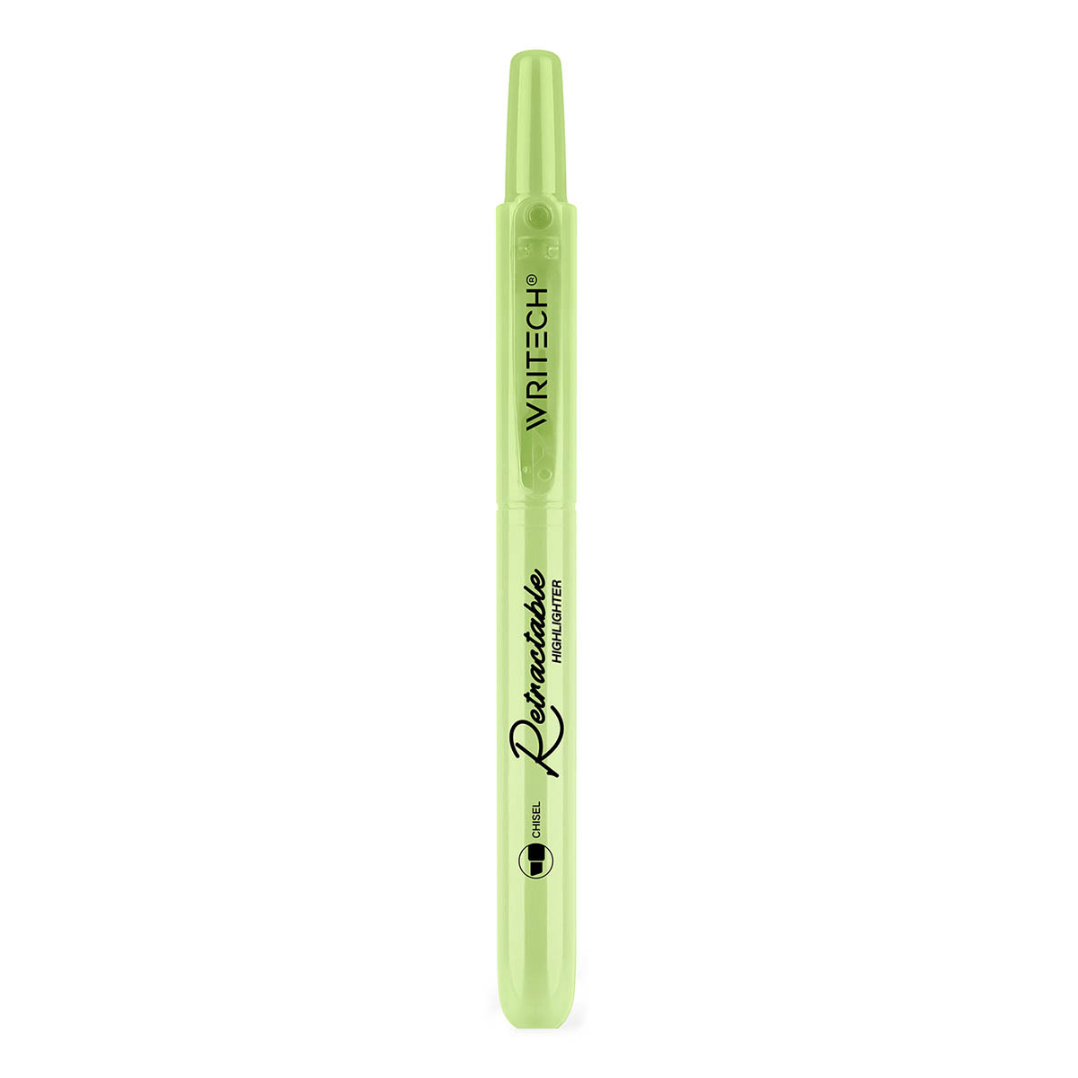 MARCATEXTO WRITECH CUTE PUNTA BISELADA SUAVE PASTEL VERDE