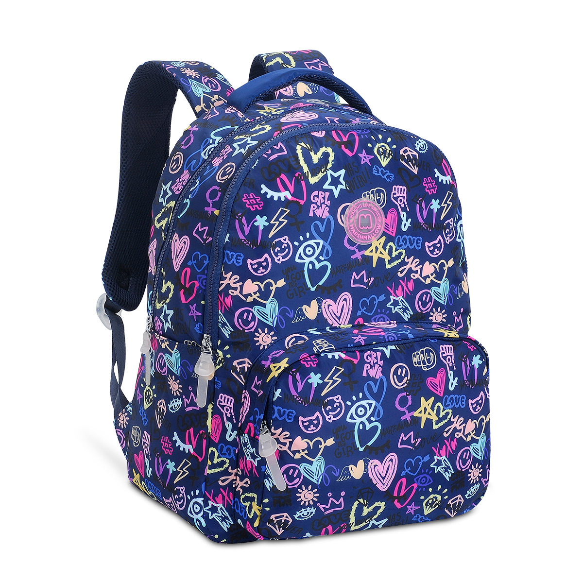 MOCHILA DKT SCRIBBLE NAVY