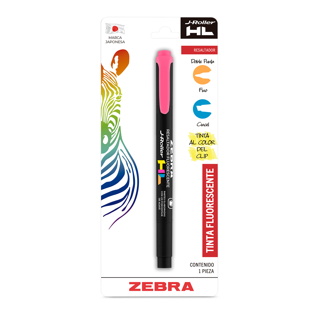 MARCATEXO ZEBRA J-ROLLER HL ROSA 1U