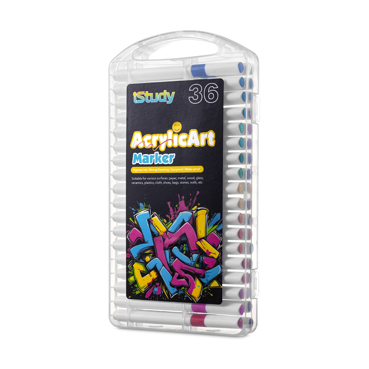MARCADORES ISTUDY ACRILICOS PARA ARTE 36U