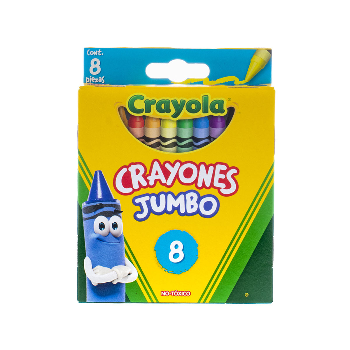CRAYONES CRAYOLA JUMBO 8U
