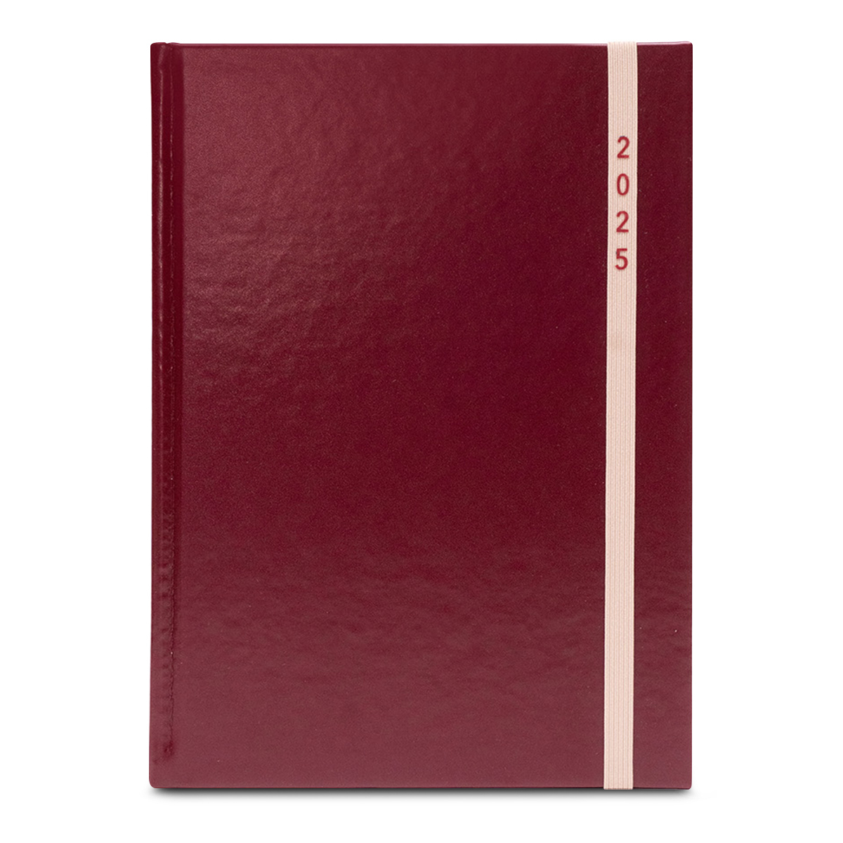 AGENDA 2025 PREMIUM DIARIA ILAMATEPEC BURGUNDY