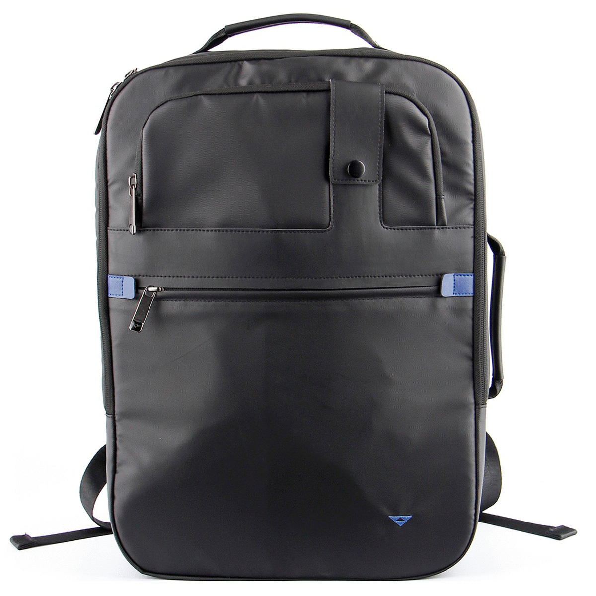BACK PACK LAPTOP 17  Y TABLET TIPO PIEL GRIS PLATINADO