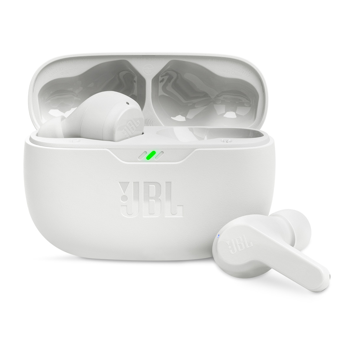 AUDIFONO JBL INALAMBRICO BLANCO VIBE BEAM