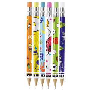 PORTAMINAS FUN PENCIL 0.7 BLISTER C/5