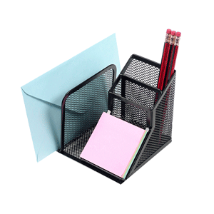 ORGANIZADOR DE ESCRITORIO COLOR NEGRO METRO MESH ORGANIZADOR DE ESCRITORIO COLOR NEGRO METRO MESH