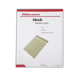 BLOCK T/CARTA 80 HJS RAYA OFFICE DEPOT