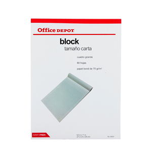 BLOCK T/CARTA 80 HJS C7 OFFICE DEPOT VALUE