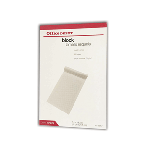 BLOCK T/ESQUELA CORTO C5 OFFICE DEPOT VALUE BLOCK T/ESQUELA CORTO C5 OFFICE DEPOT VALUE